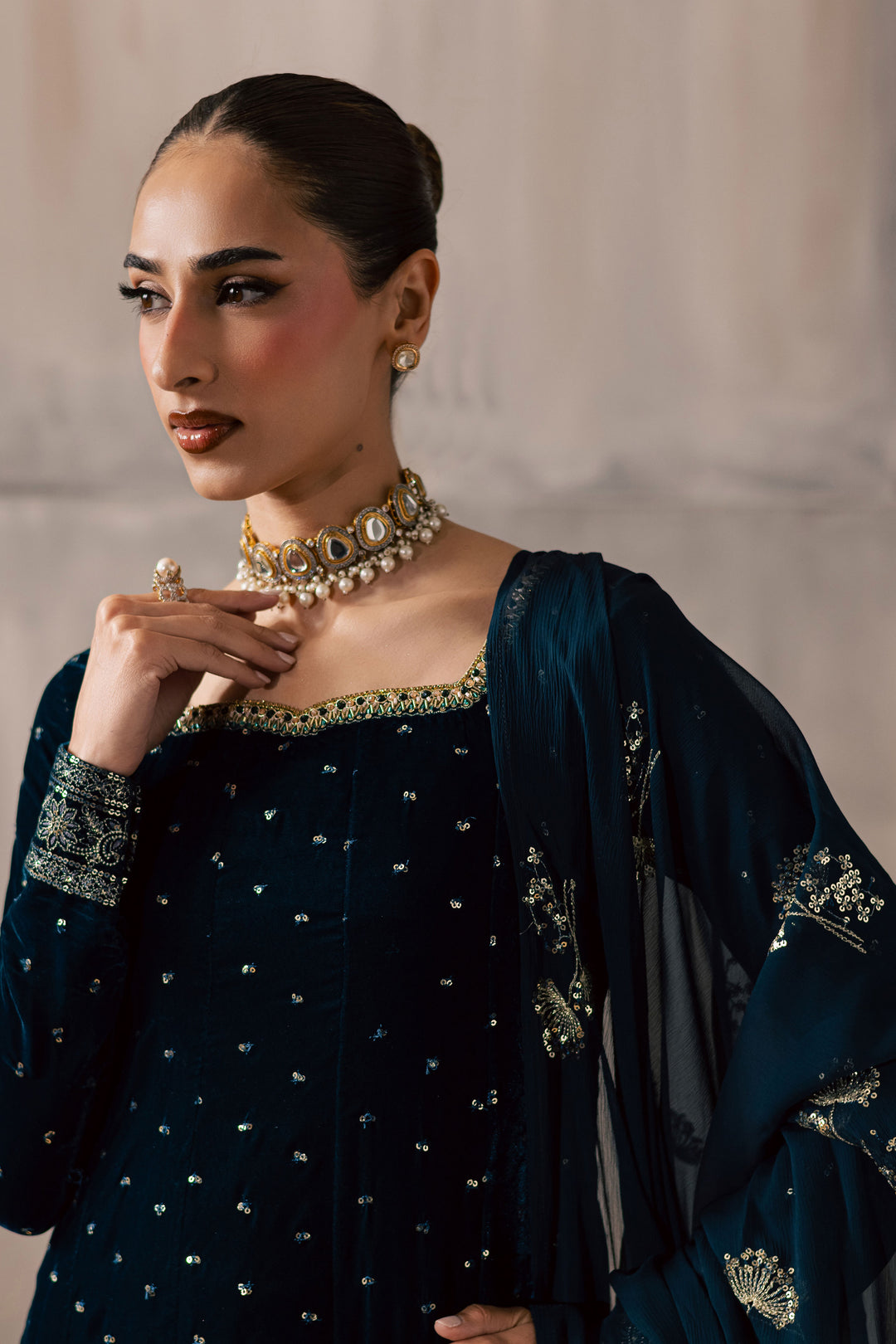 Delphinium 3Pc - Velvet Luxe Pret