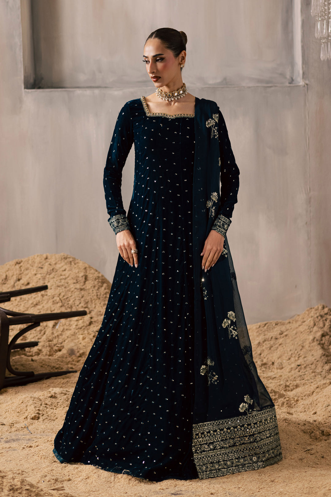 Delphinium 3Pc - Velvet Luxe Pret