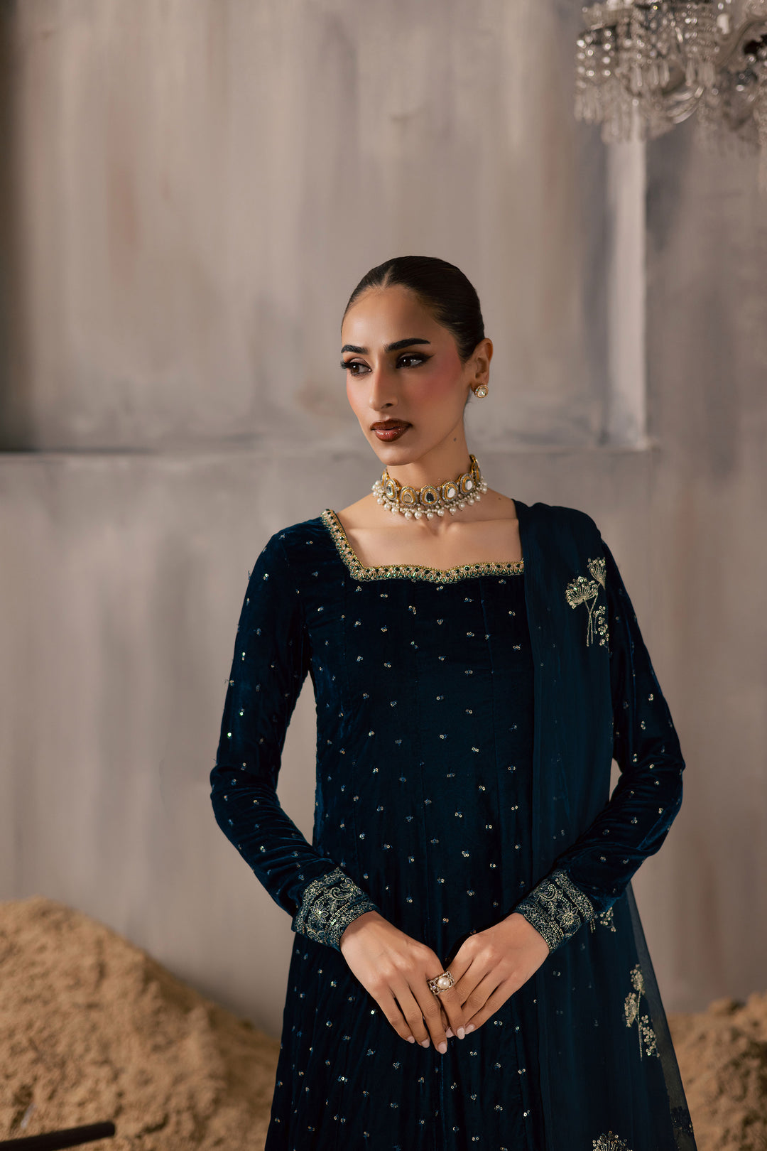 Delphinium 3Pc - Velvet Luxe Pret