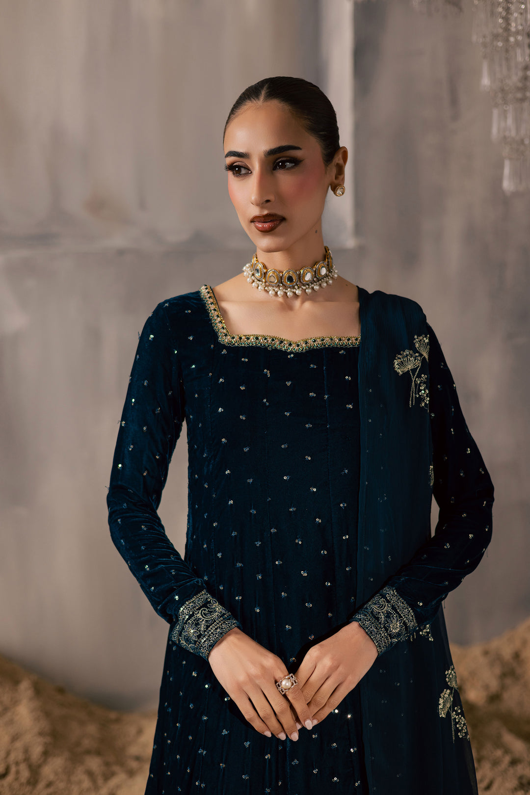 Delphinium 3Pc - Velvet Luxe Pret