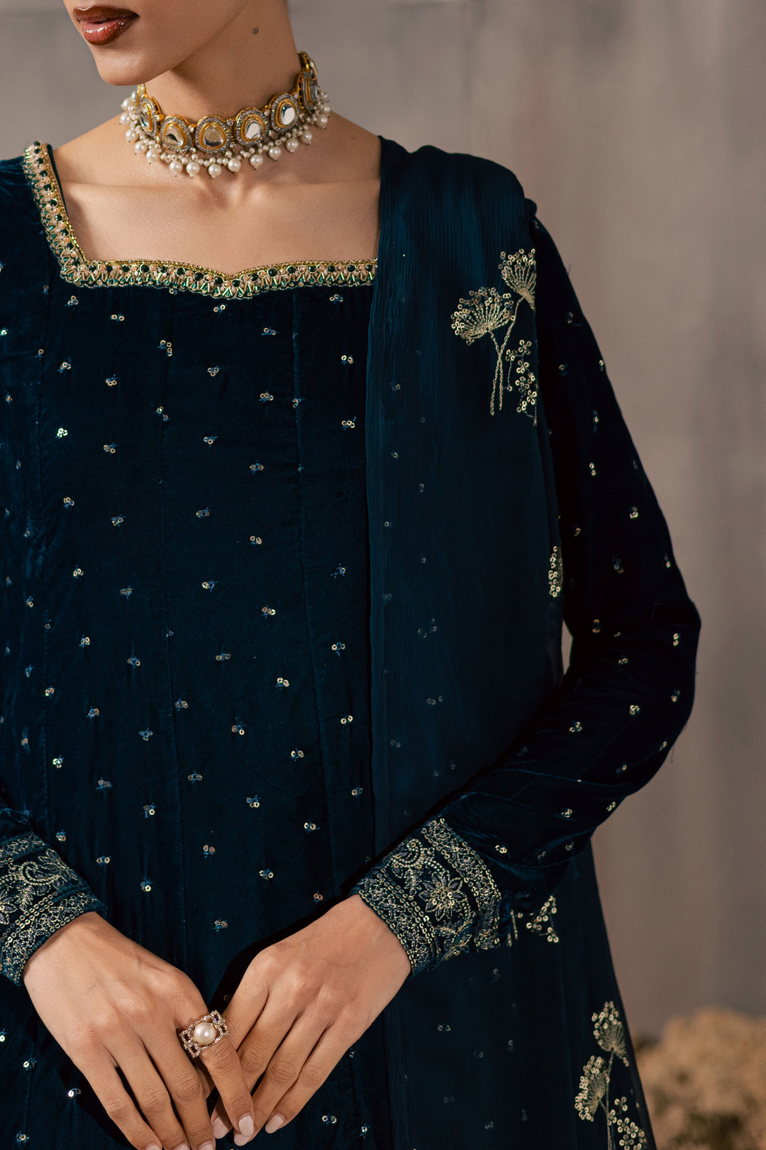 Delphinium 3Pc - Velvet Luxe Pret