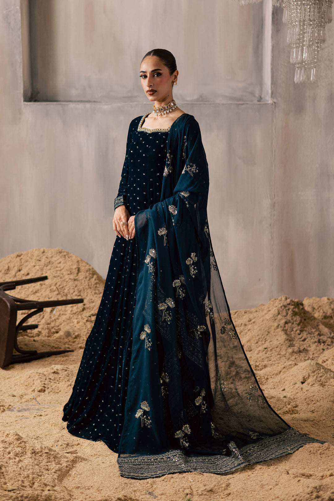 Delphinium 3Pc - Velvet Luxe Pret