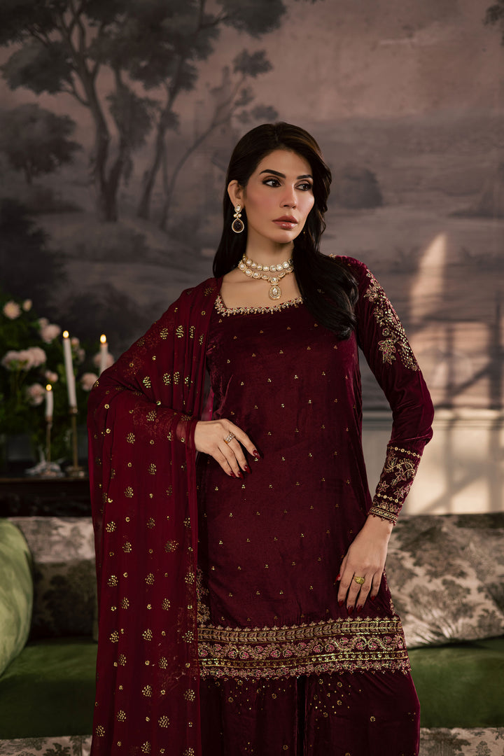 Dust Rose 3Pc - Velvet Luxe Pret