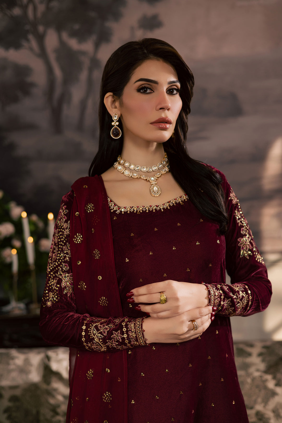 Dust Rose 3Pc - Velvet Luxe Pret