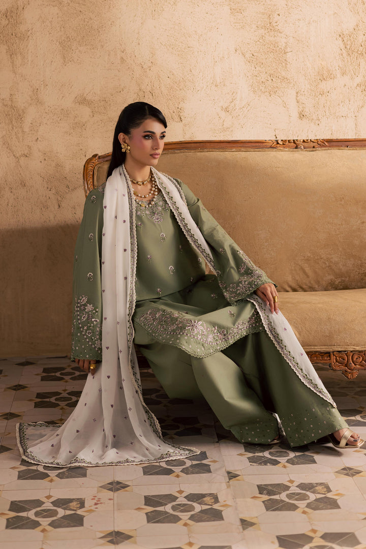 Forest Whisper 3Pc - Embroidered Festive Pret