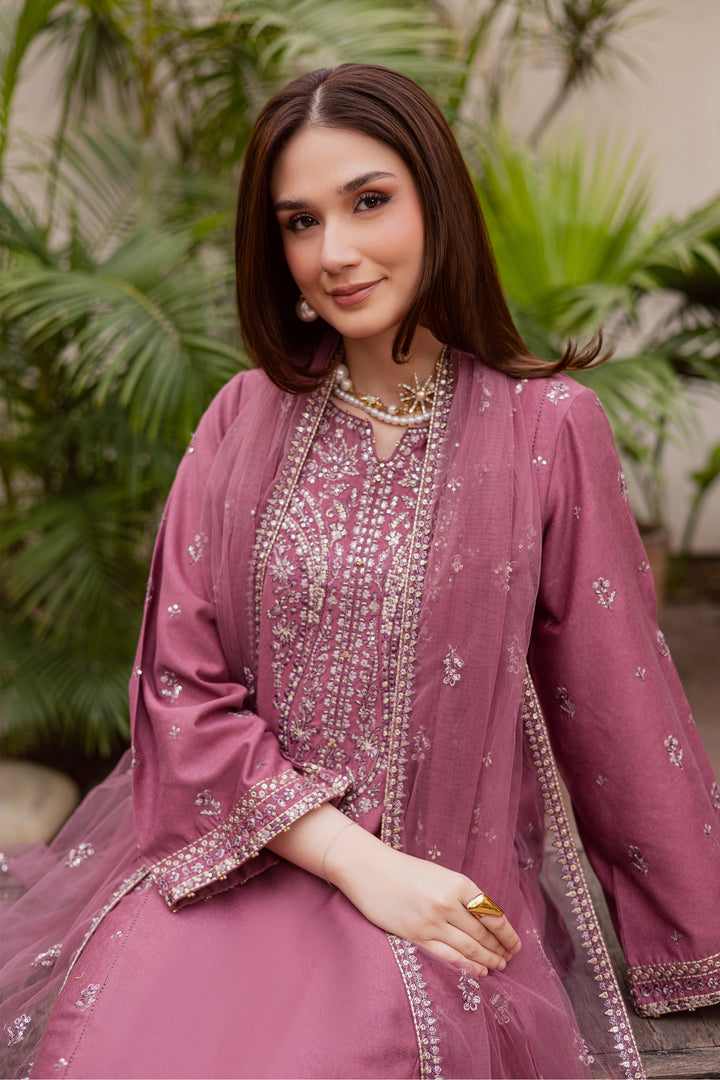 Freya 3Pc - Embroidered Festive Pret