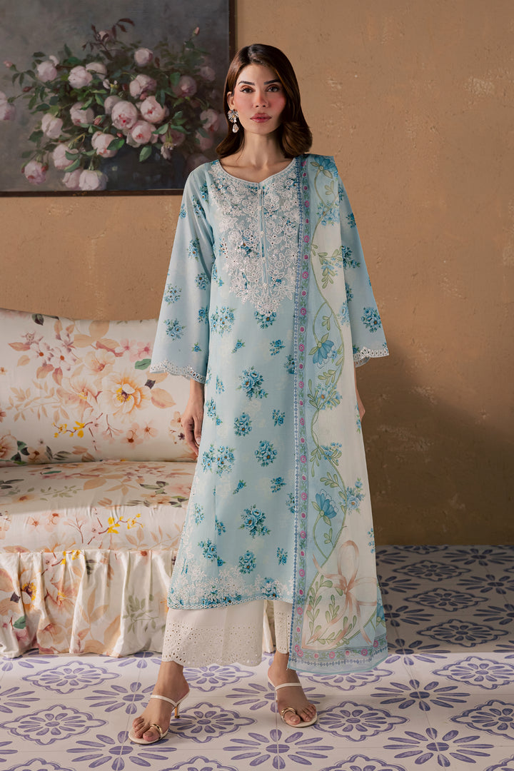 Gojo 3Pc - Printed Lawn Dress