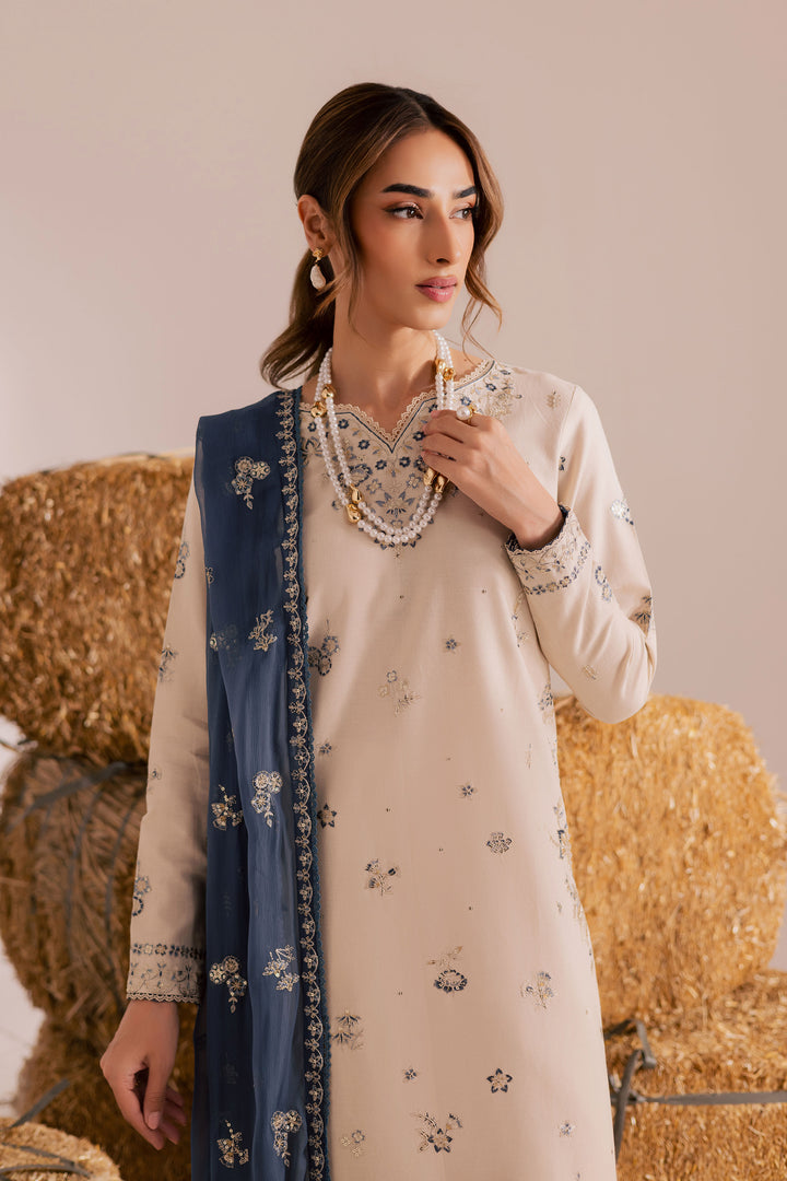  Gul e Lala 3Pc - Embroidered Khaddar Dress BATIK WINTER PRET 2025  BATIK   XS / Beige / Khaddar-S / Beige / Khaddar-M / Beige / Khaddar-L / Beige / Khaddar-XL / Beige / Khaddar