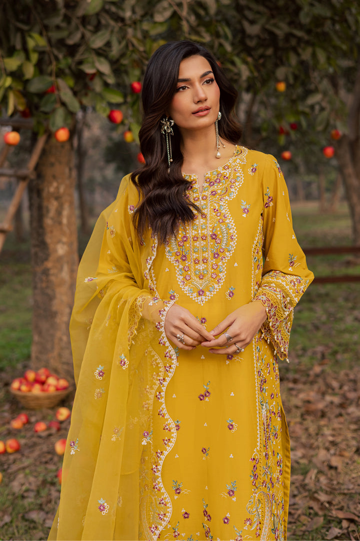Horizon 3Pc - Festive Embroidered Lawn