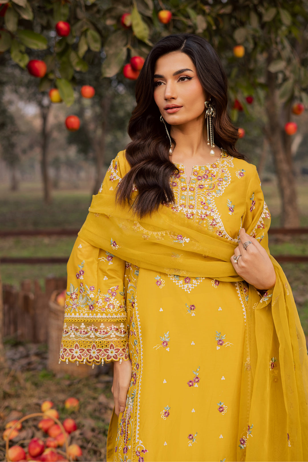 Horizon 3Pc - Festive Embroidered Lawn