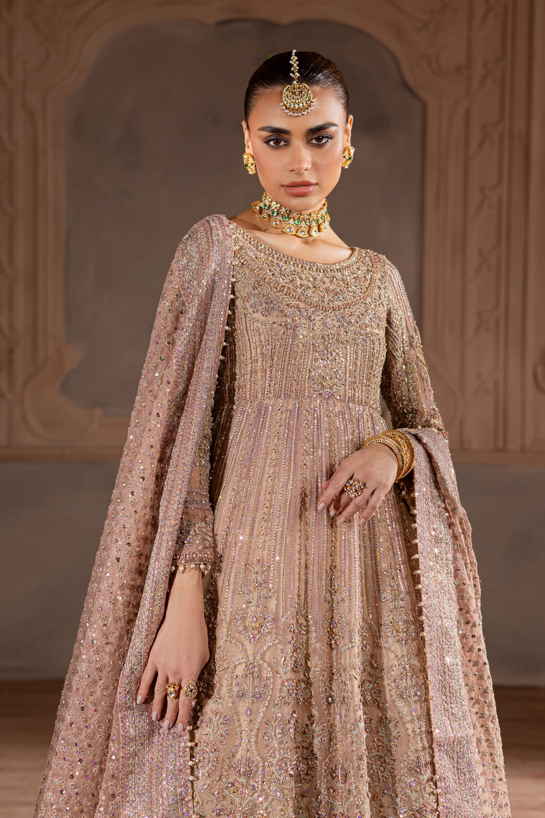 Jasmine Blush 4Pc - Bridal Dress