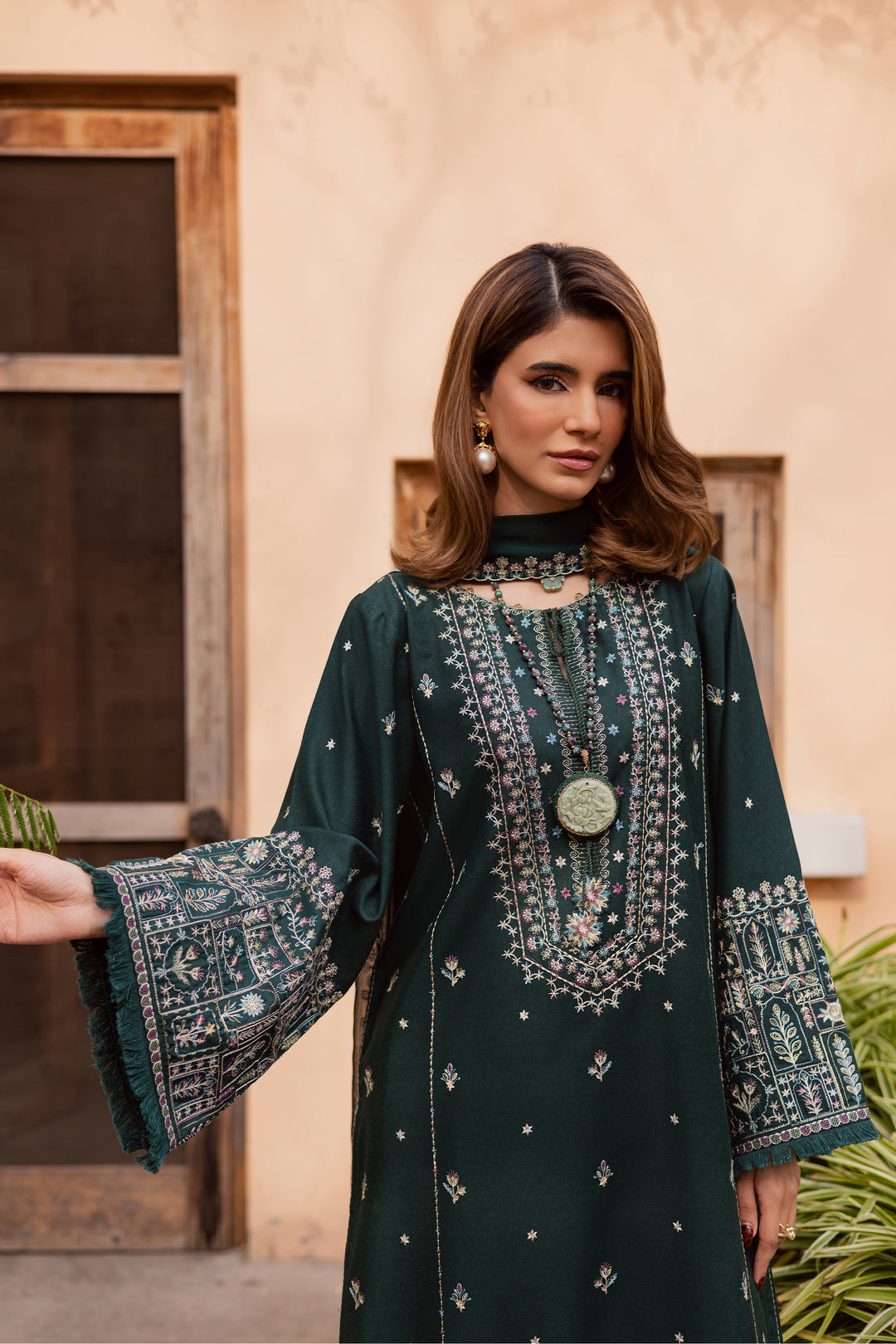 Julke 3Pc - Embroidered Festive Pret