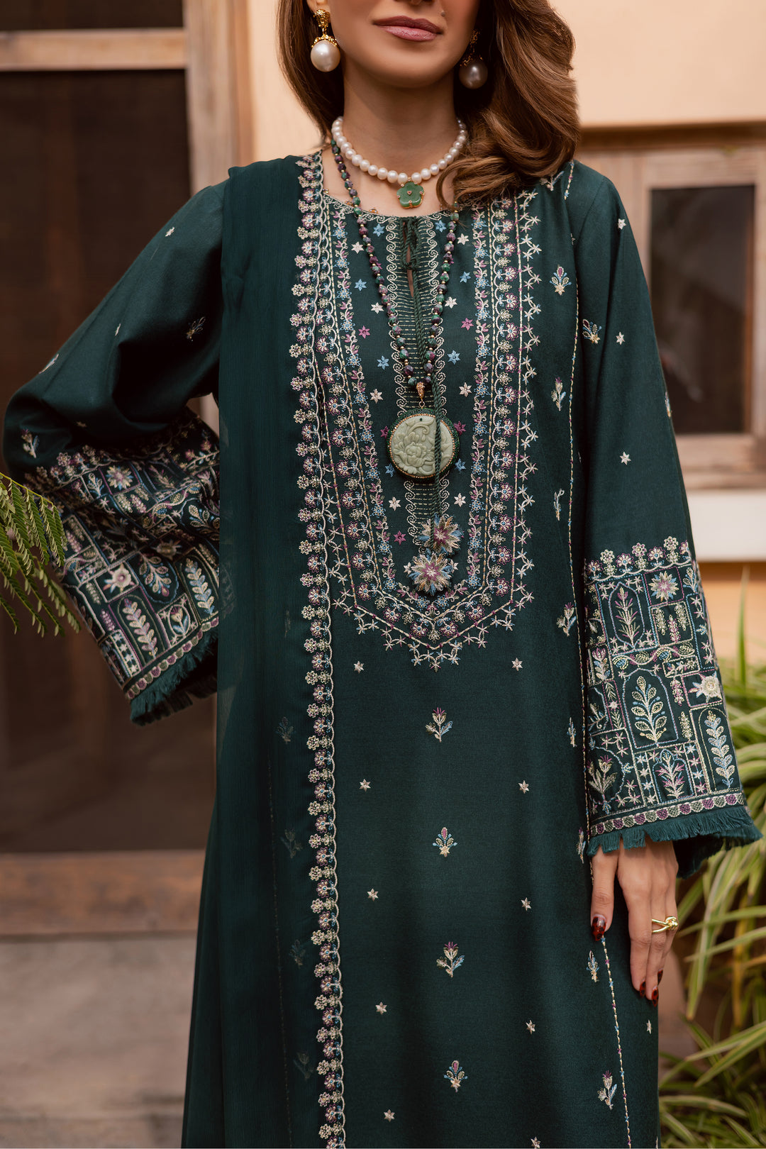 Julke 3Pc - Embroidered Festive Pret