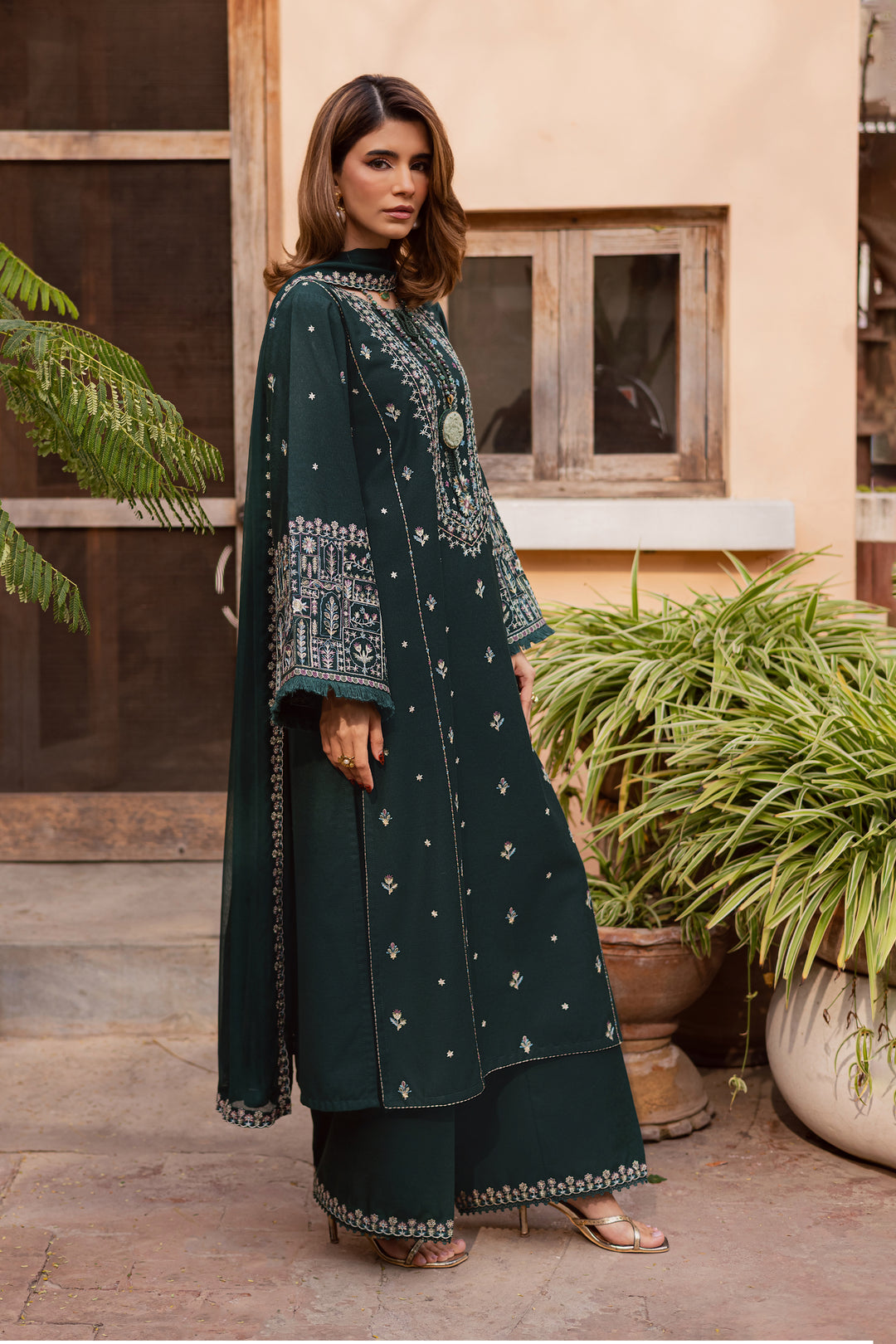 Julke 3Pc - Embroidered Festive Pret