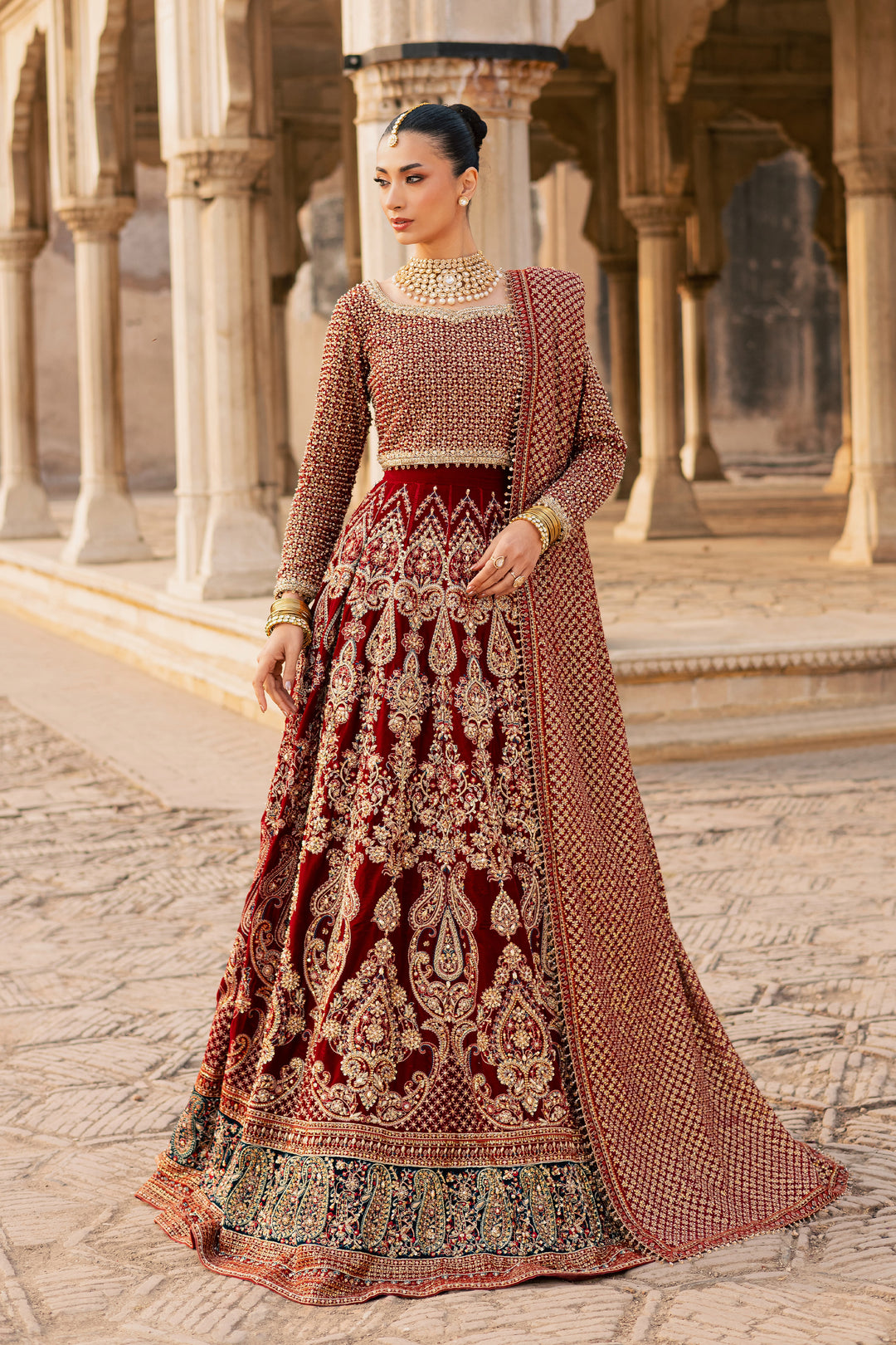 Laaj 3Pc - Bridal Dress