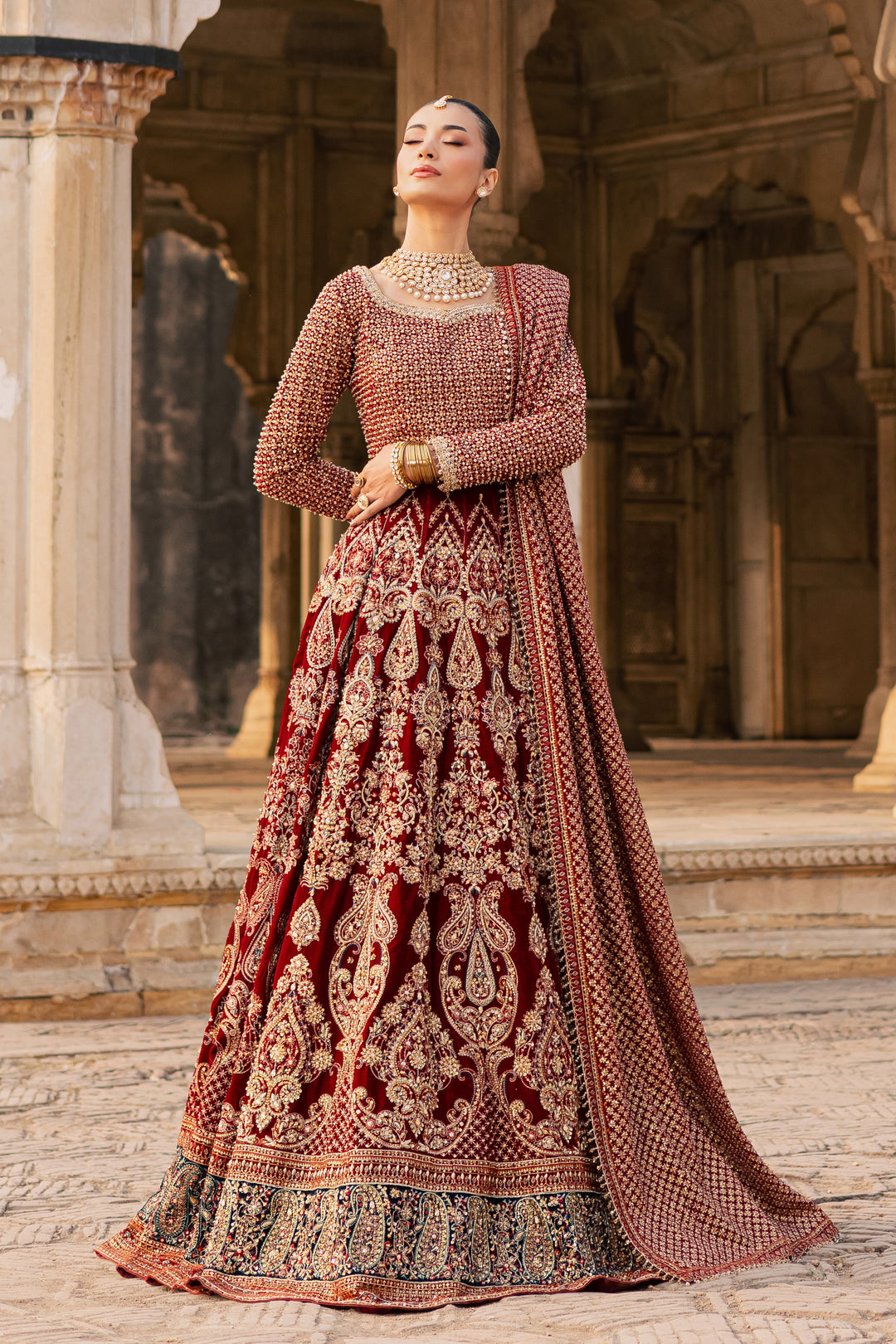 Laaj 3Pc - Bridal Dress
