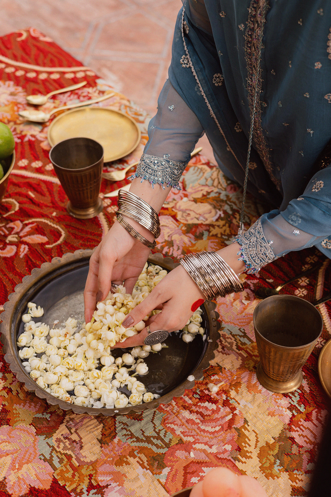 Liyana Lapis 3Pc - Festive Luxe Pret