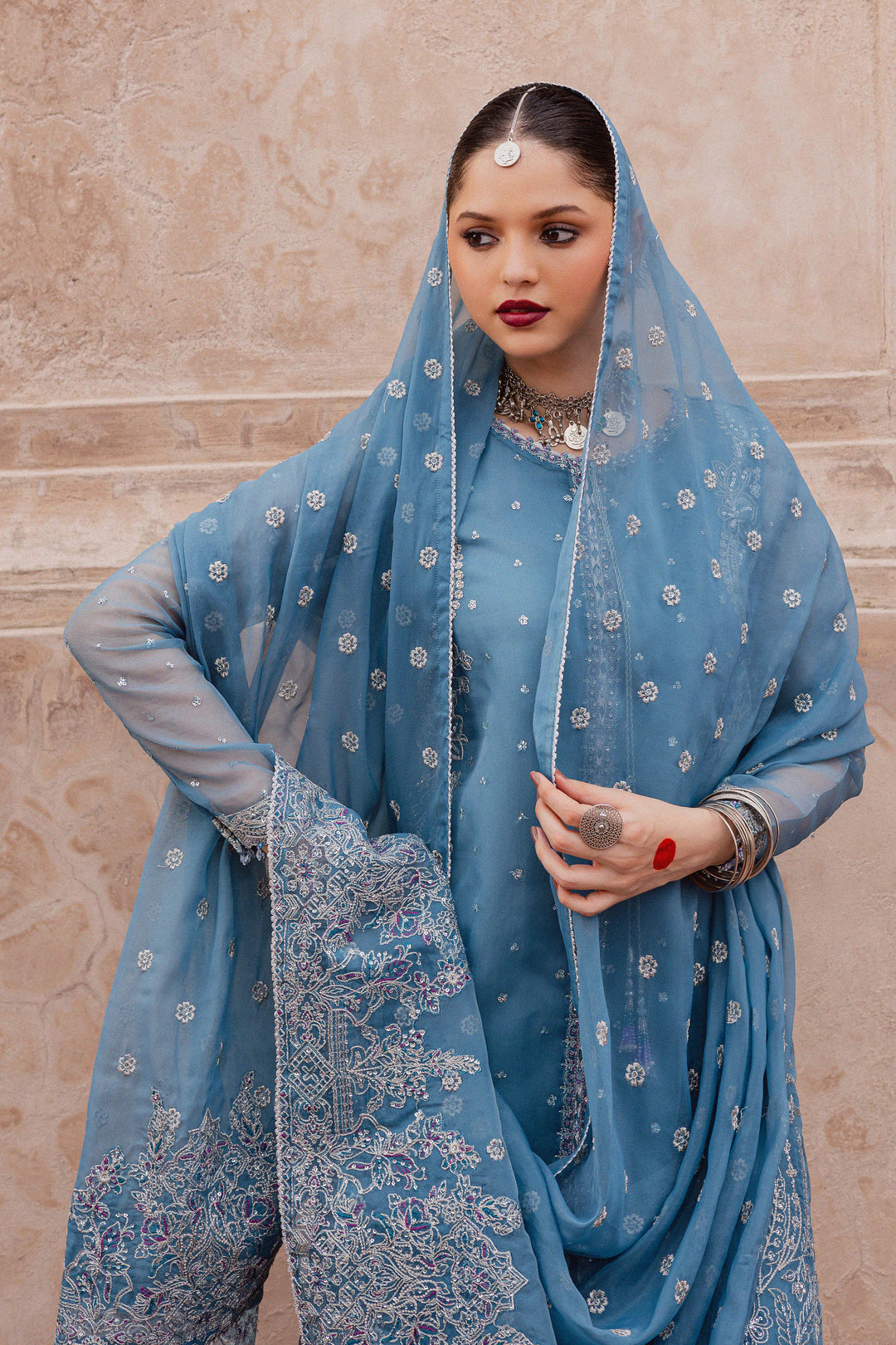 Liyana Lapis 3Pc - Festive Luxe Pret