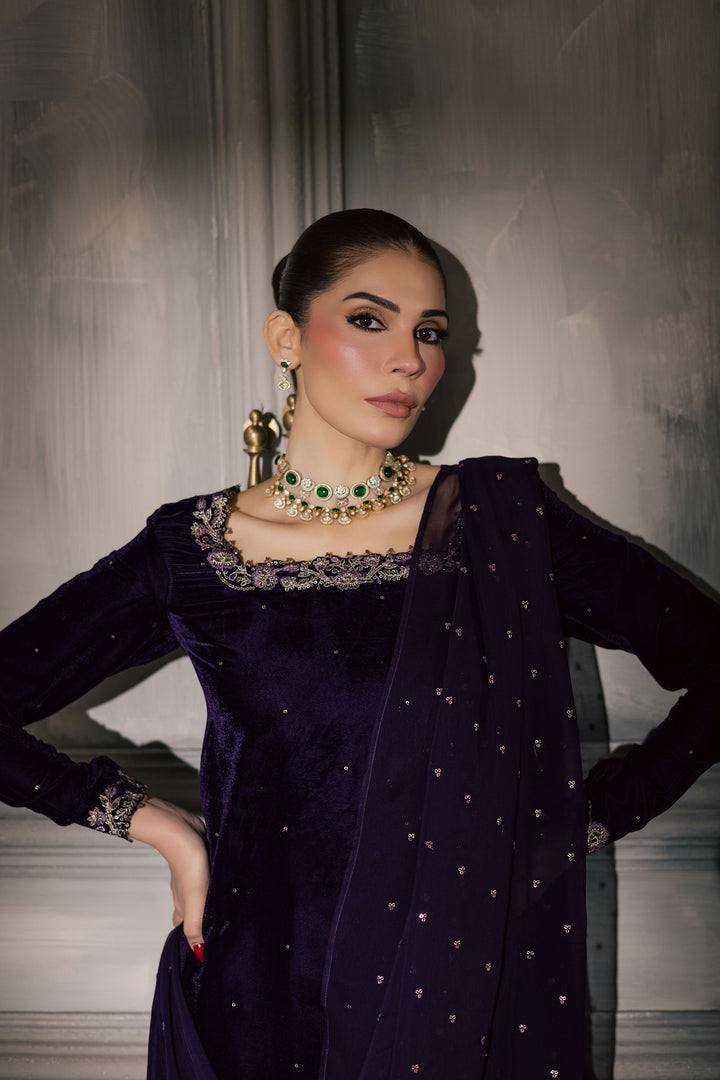 Midnight Purple 3Pc - Velvet Luxe Pret