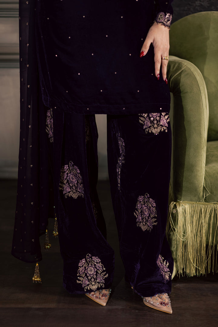 Midnight Purple 3Pc - Velvet Luxe Pret