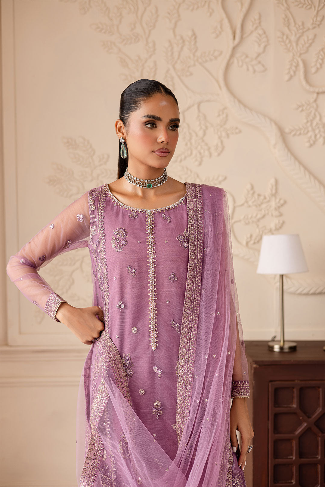 Elegant Pakistani designer wear by Batik UAE for South Asian women, teens, and adults. Featuring intricate embroidery, premium fabrics, and timeless craftsmanship. Available in multiple sizes — Small, Medium, Large, and Extra Large — perfect for every occasion and body type. Fashion UAE meets Desi elegance with Batik’s signature designs.