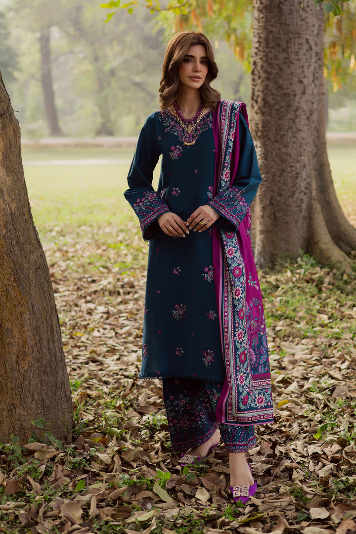 A winter-ready South Asian khaddar suit inspired by Pakistani and Indian festive dressing; suited for weddings, Eid and cozy casual days.