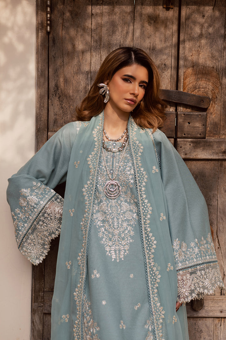 Naisha 3Pc - Embroidered Festive Pret