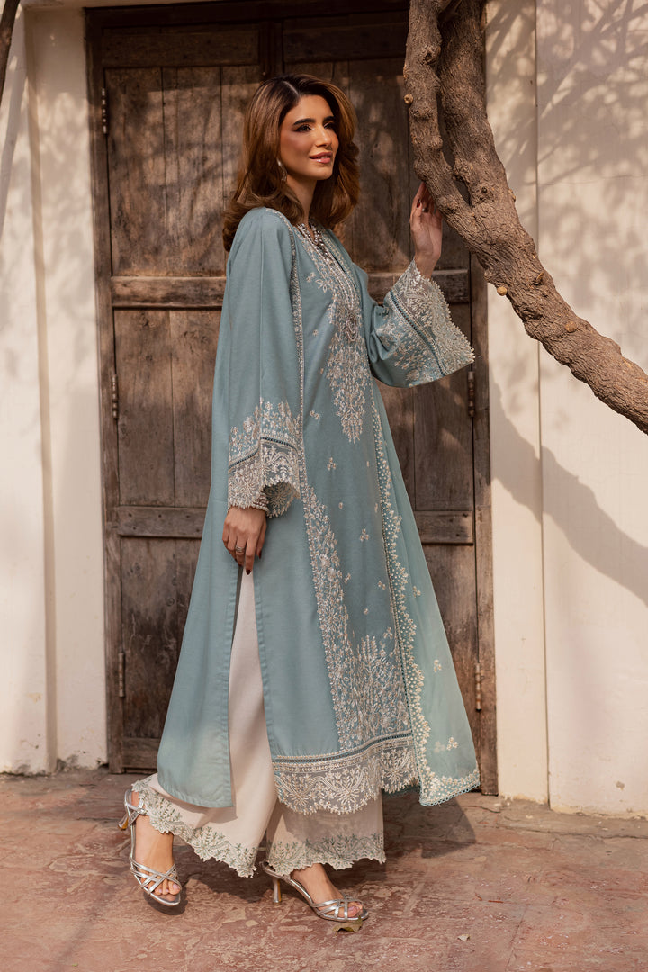 Naisha 3Pc - Embroidered Festive Pret