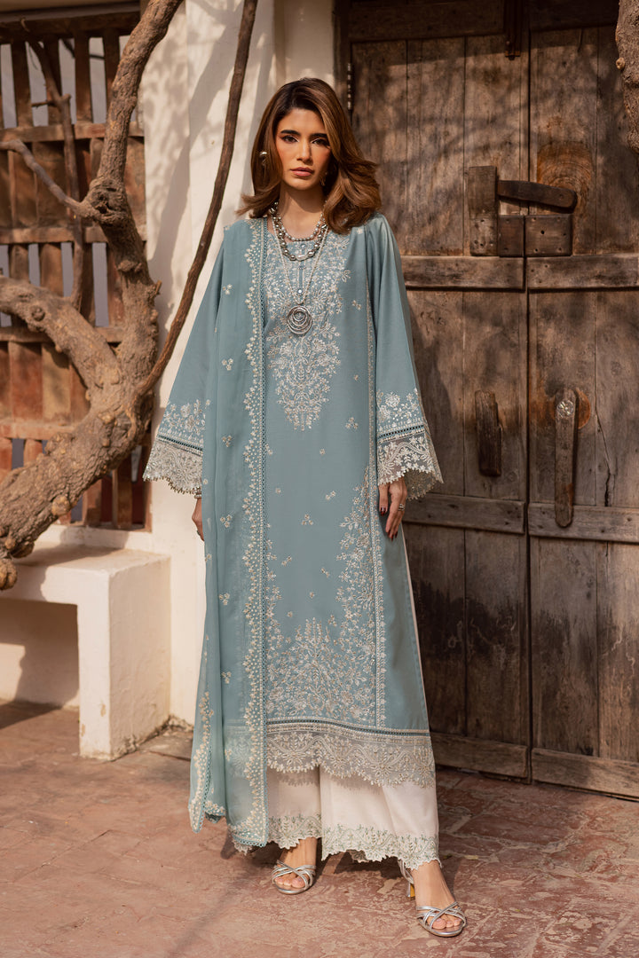 Naisha 3Pc - Embroidered Festive Pret