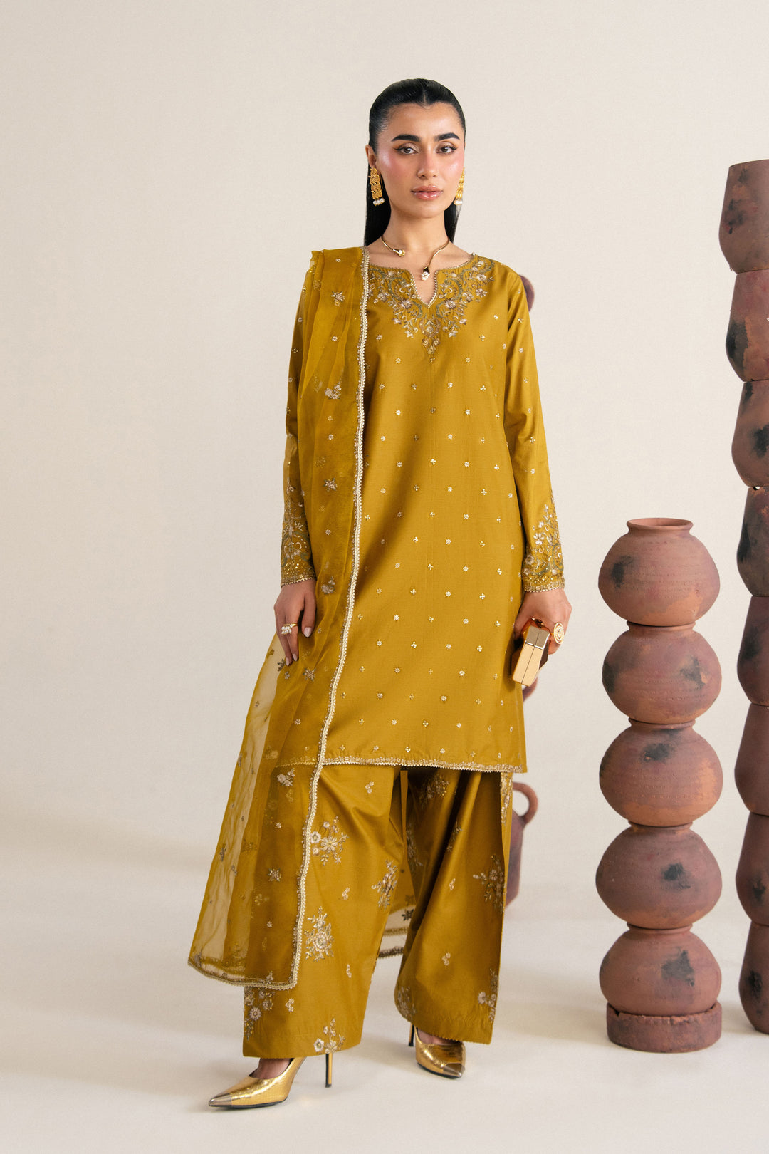 Nuraisa 3Pc - Festive Eid Pret