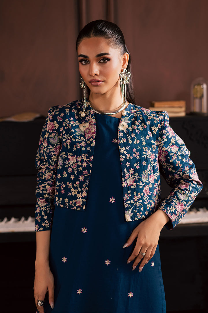  Purkashish 3Pc - Embroidered Khaddar Dress BATIK WINTER PRET 2025  BATIK   XS / Blue / Khaddar-S / Blue / Khaddar-M / Blue / Khaddar-L / Blue / Khaddar-XL / Blue / Khaddar