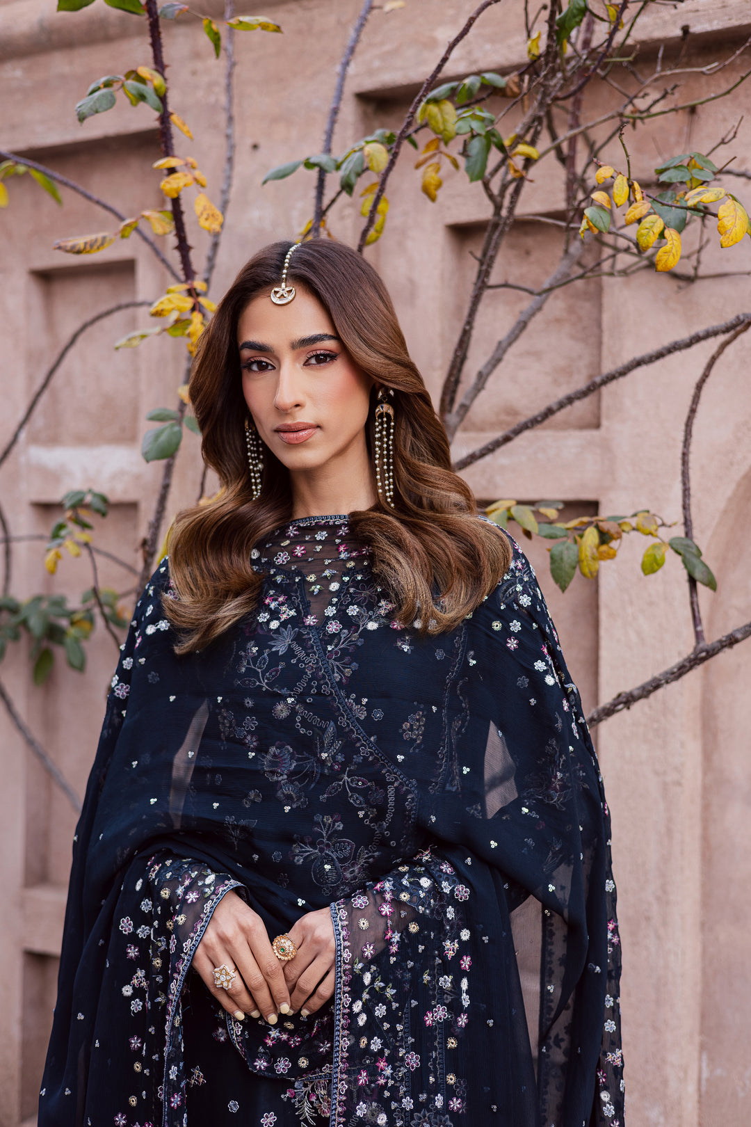 Sappo 3Pc - Festive Embroidered Lawn