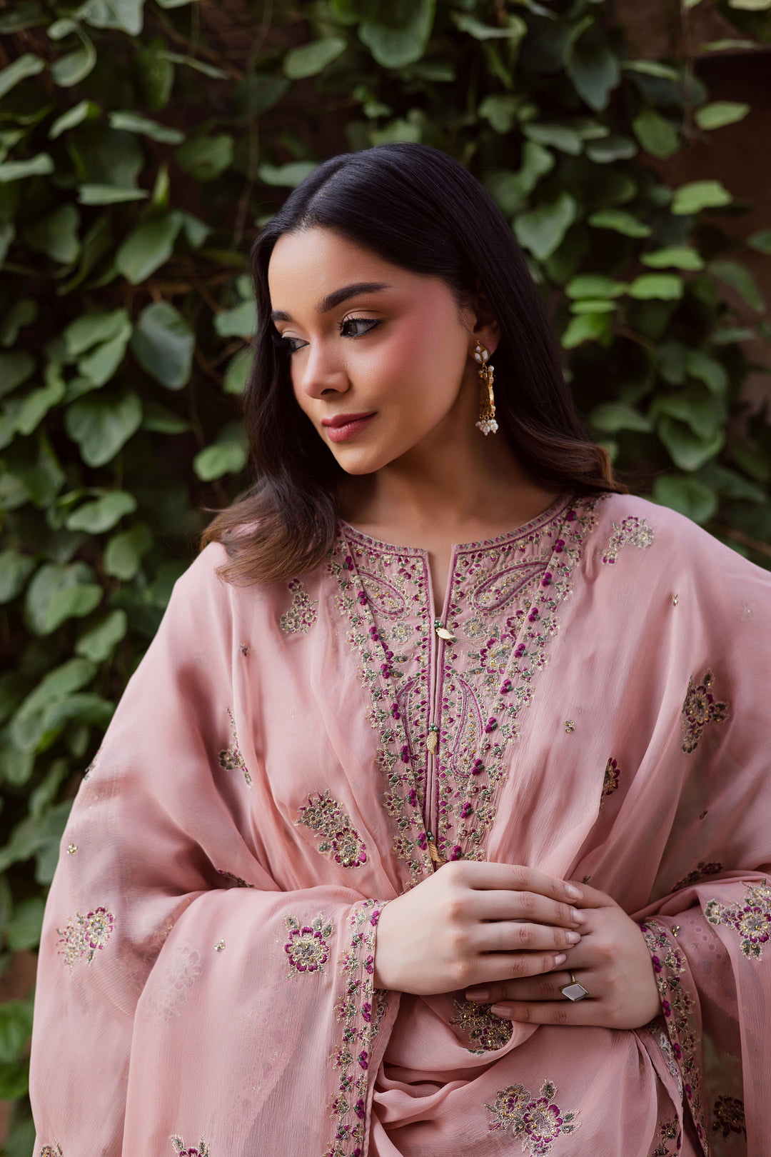 Taffy Arzu 3Pc - Embroidered Karandi Dress