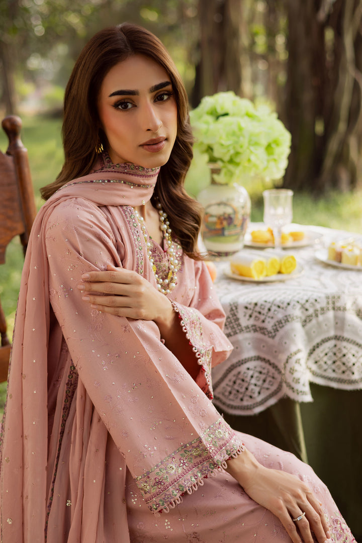  Taffy Pie 3Pc - Embroidered Khaddar Dress BATIK WINTER PRET 2025  BATIK   XS / Taffy Pink / Khaddar-S / Taffy Pink / Khaddar-M / Taffy Pink / Khaddar-L / Taffy Pink / Khaddar-XL / Taffy Pink / Khaddar