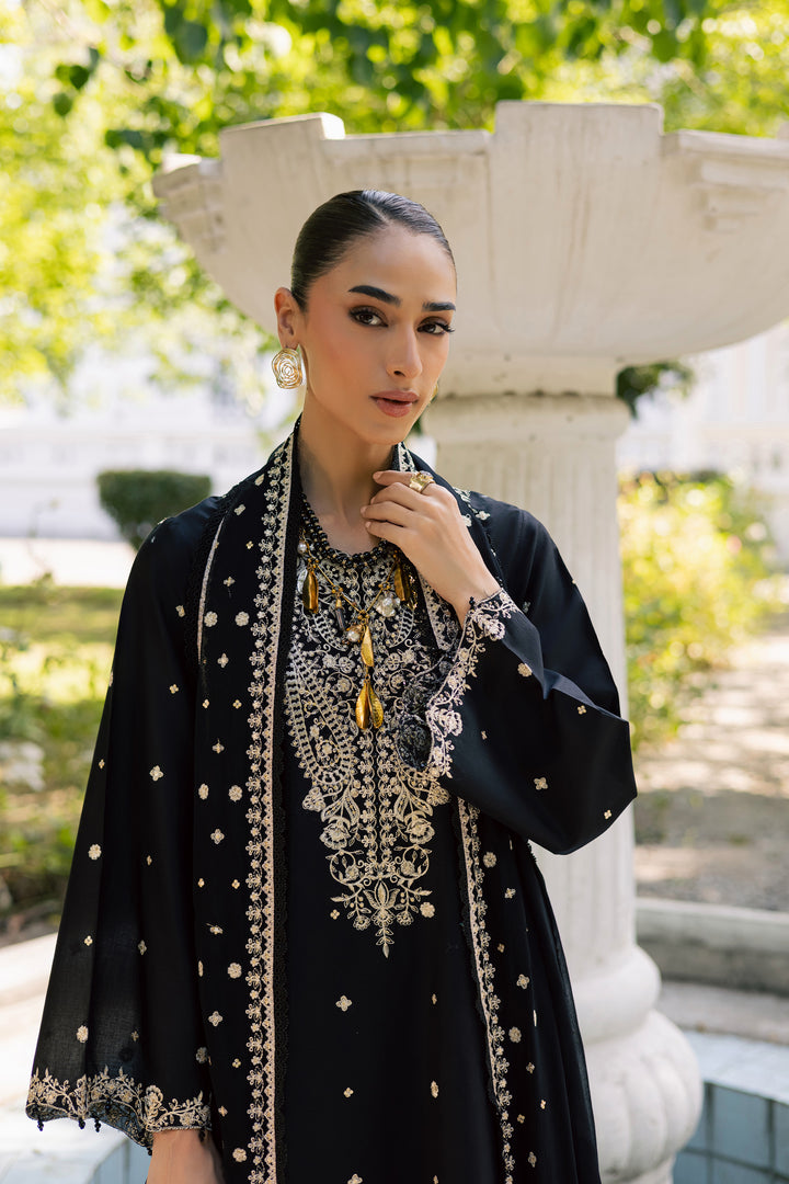 Rehel 3Pc - Festive Embroidered Lawn