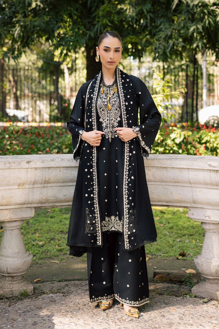 Rehel 3Pc - Festive Embroidered Lawn
