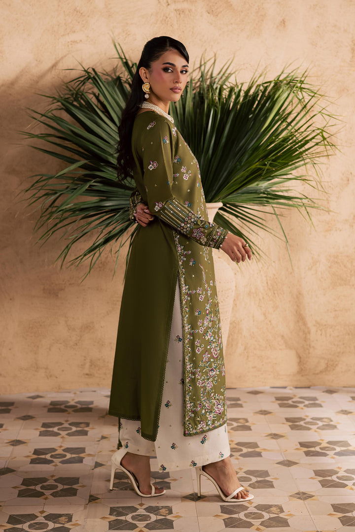 Meshal 3Pc - Embroidered Festive Pret