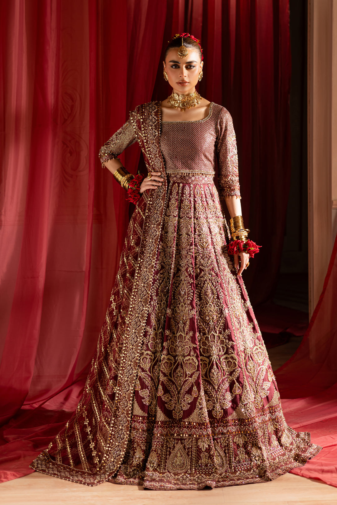 Zarnab 4Pc - Bridal Dress