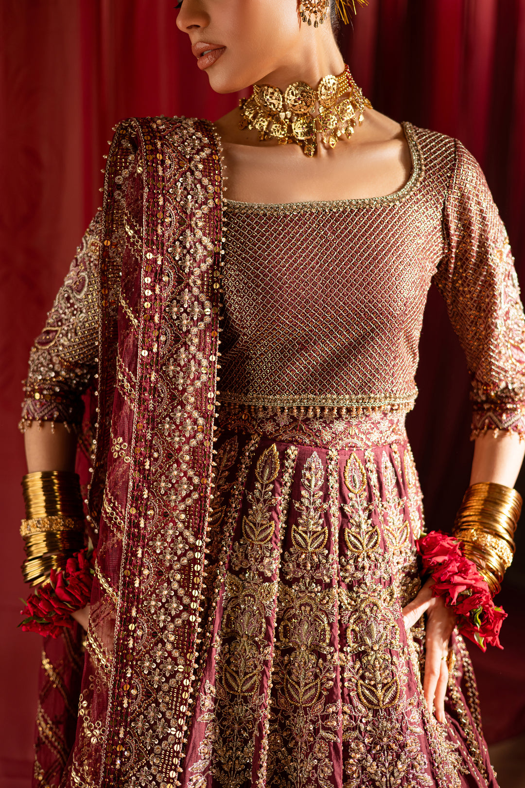 Zarnab 4Pc - Bridal Dress