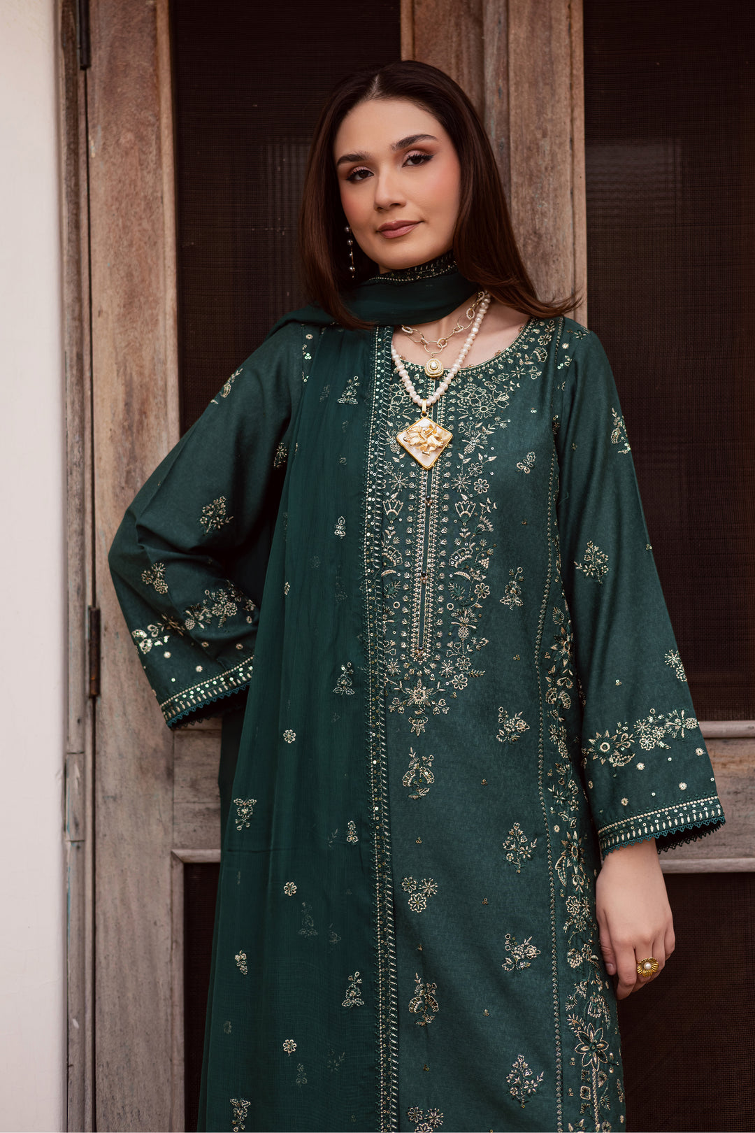 Zorro 3Pc - Embroidered Festive Pret