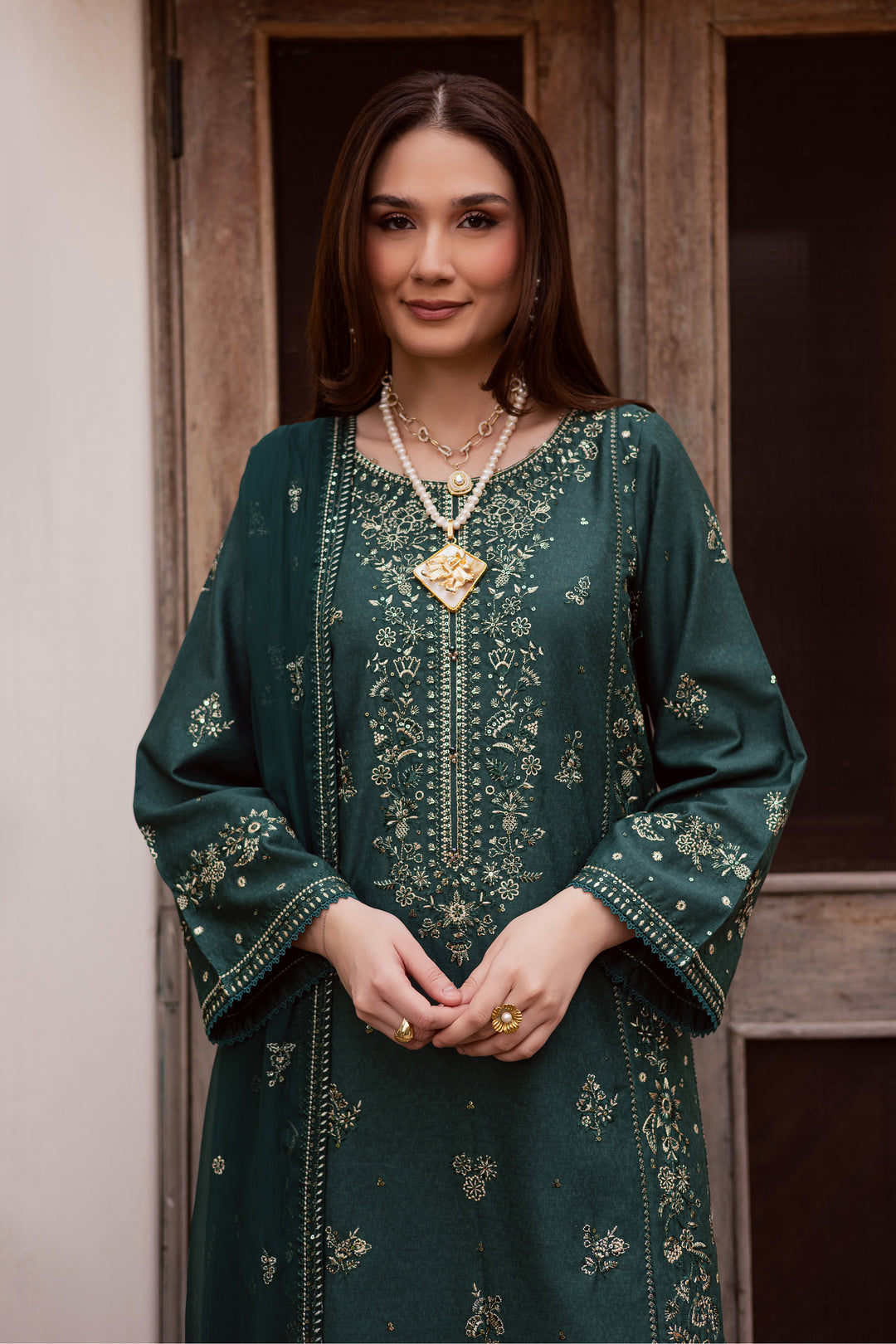 Zorro 3Pc - Embroidered Festive Pret