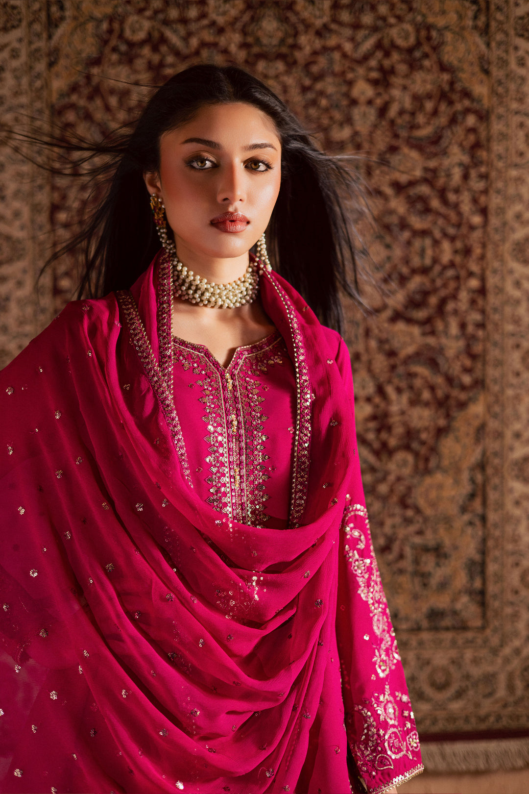 Atishi Gulabi 3Pc - Festive Luxe Pret