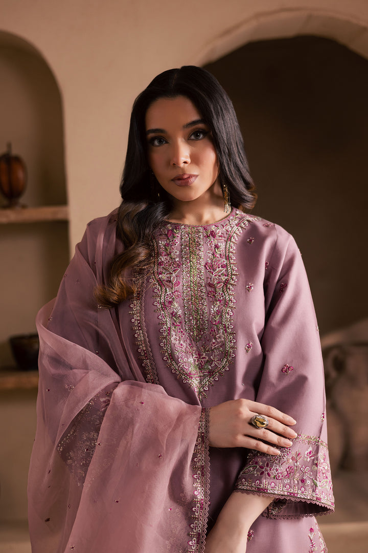 Tea Alyssa 3Pc - Embroidered Khaddar Dress