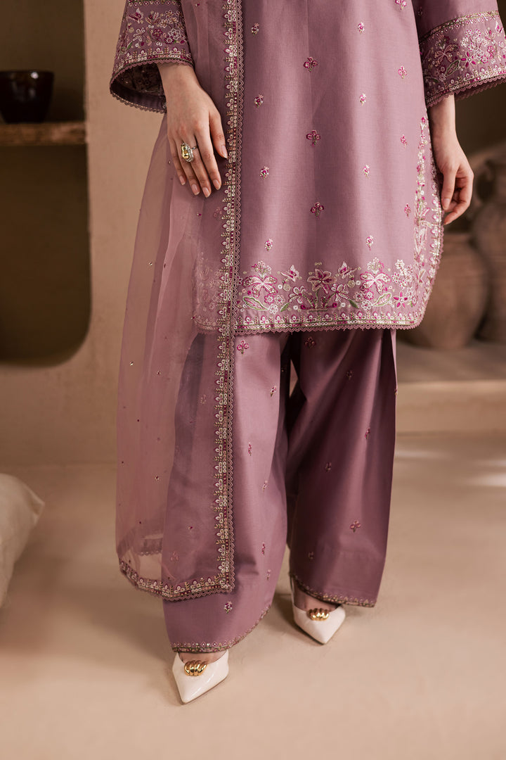 Tea Alyssa 3Pc - Embroidered Khaddar Dress