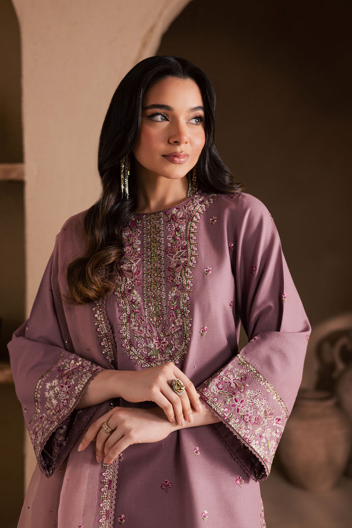Tea Alyssa 3Pc - Embroidered Khaddar Dress
