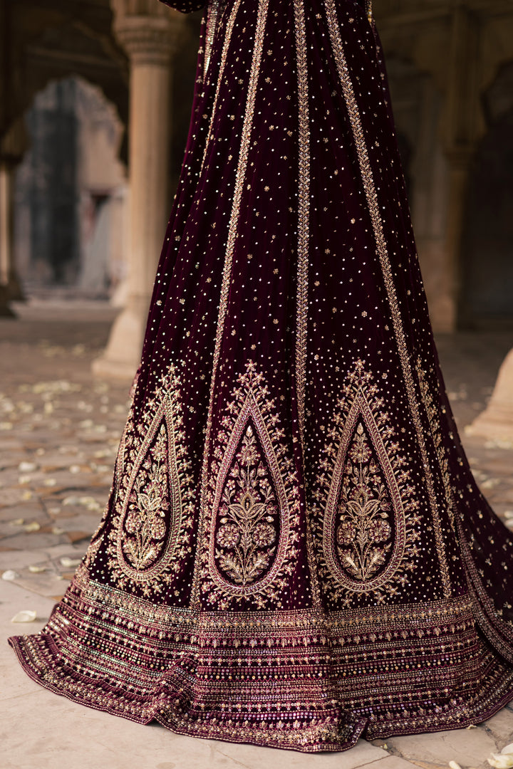 Aroos e Laal 3Pc - Bridal Dress