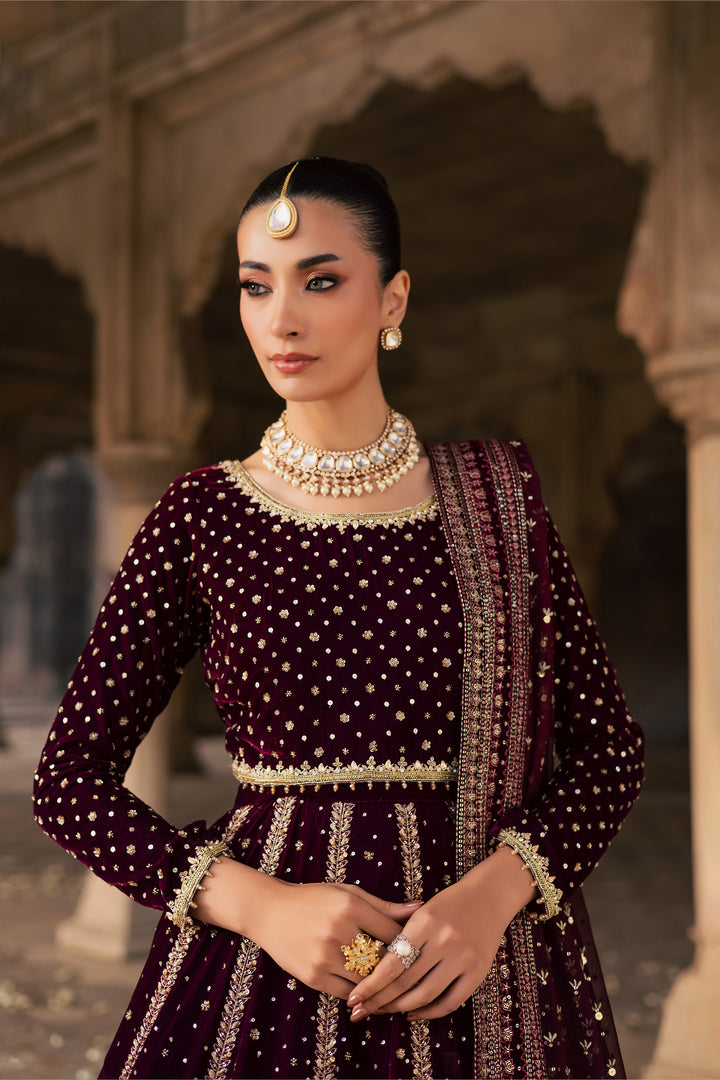 Aroos e Laal 3Pc - Bridal Dress