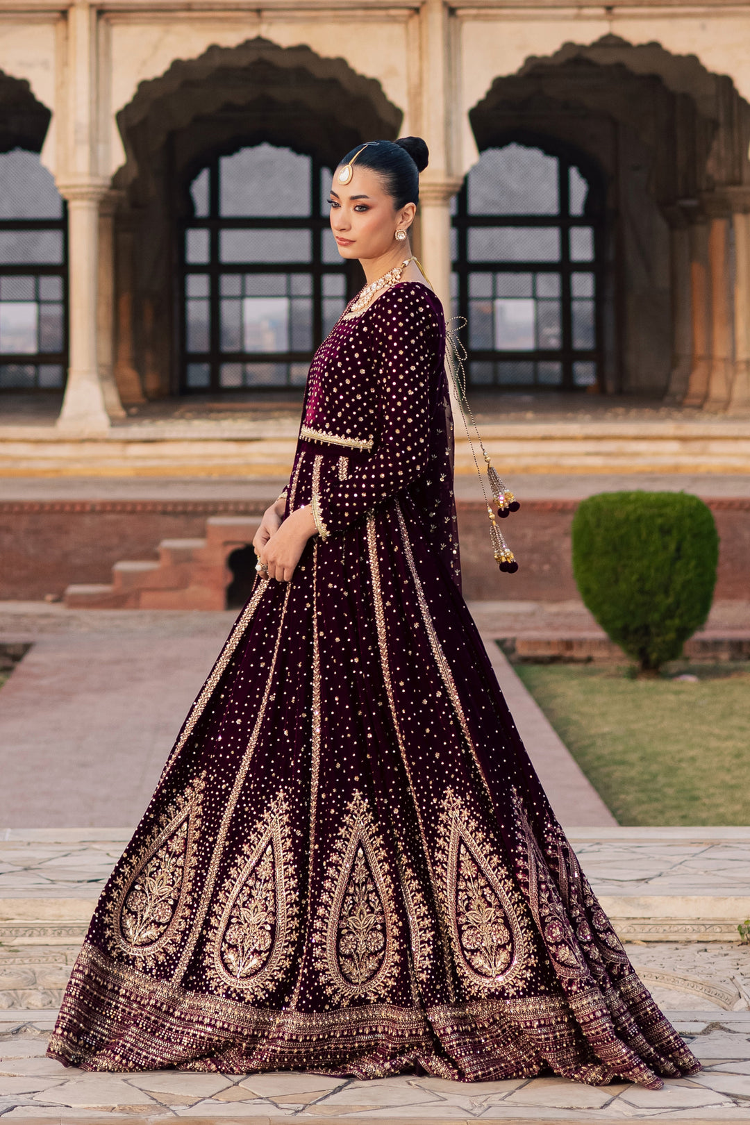 Aroos e Laal 3Pc - Bridal Dress