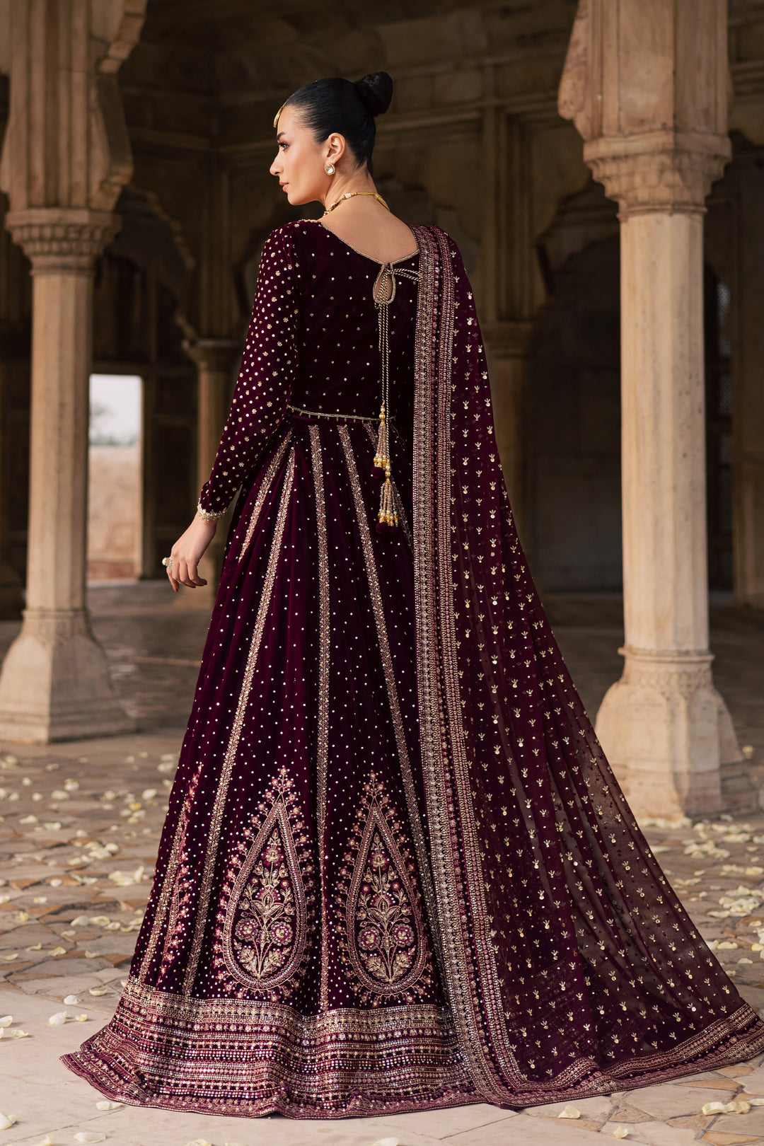 Aroos e Laal 3Pc - Bridal Dress