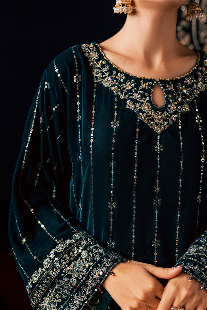 Blue Winter 2Pc - Velvet Luxe Pret